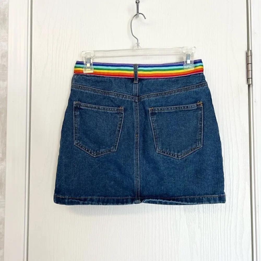 Forever 21 Denim Mini Skirt